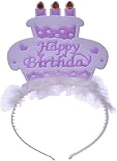 Buy Birthday Candles Headband For Kids Party - One Size Multi Color in Egypt