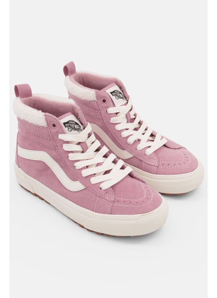 Buy Women SK8-Hi Lace Up Sport Shoes, Pink in Saudi Arabia