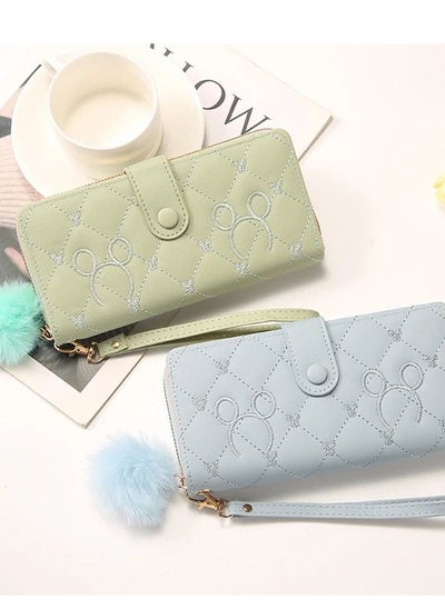 Buy Women's casual long wallet with buckle in Egypt