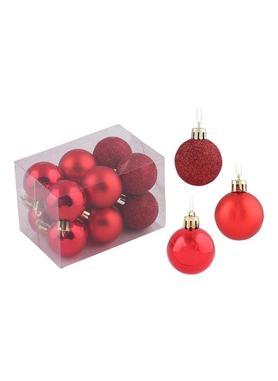 Buy 12-Pieces Shatterproof Christmas Ball Ornaments in Egypt