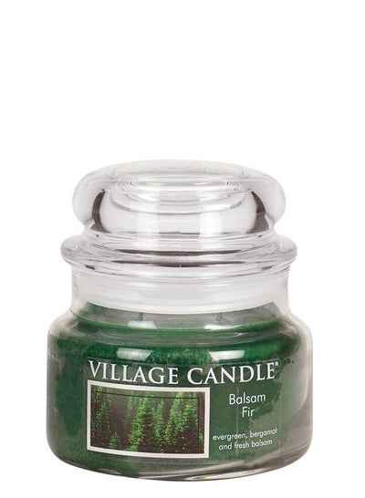 Buy Balsam Fir small Candle Evergreen Bergamot and Fresh Balsam in UAE