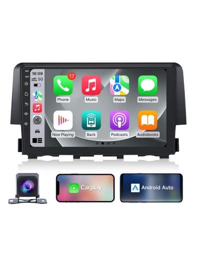Android Car Stereo For 2015-2021 Honda Civic 4GB RAM Support Apple ...