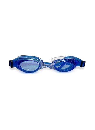 Buy hanso Swim Goggles - Anti-Fog, UV Protection, Silicone Strap, Optic Quality Lenses - Your Perfect Companion for Uninterrupted Swimming (Blue) in Egypt