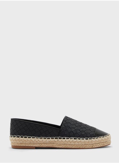 Buy Weaved Toe Cap Espadrille in UAE