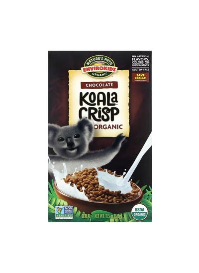 اشتري EnviroKidz Organic Chocolate Koala Crisp Cereal 11.5 oz 325 g في الامارات