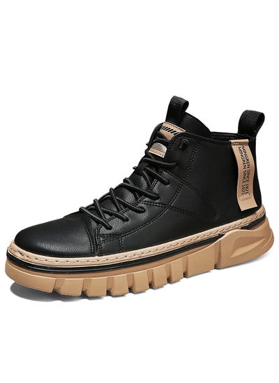 اشتري Men's Outdoor Fashion High Top Casual Boots في الامارات