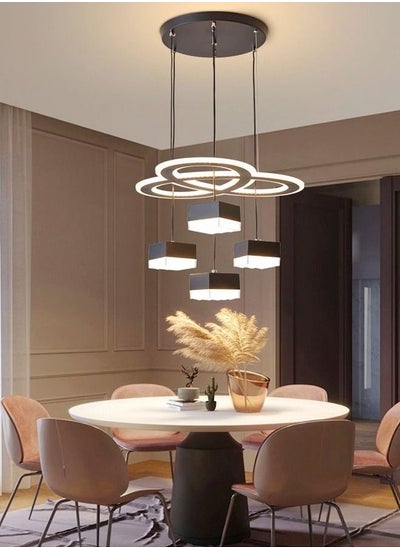 Buy Modern Creative Design Iron and Acrylic Pendant Ceiling Lamp in UAE