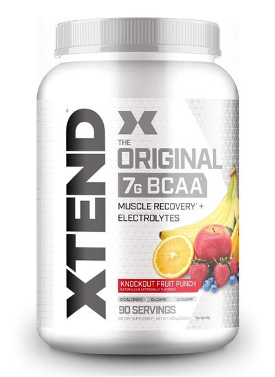 Buy Scivation Xtend BCAA 90 Serving, Fruit Punch in UAE