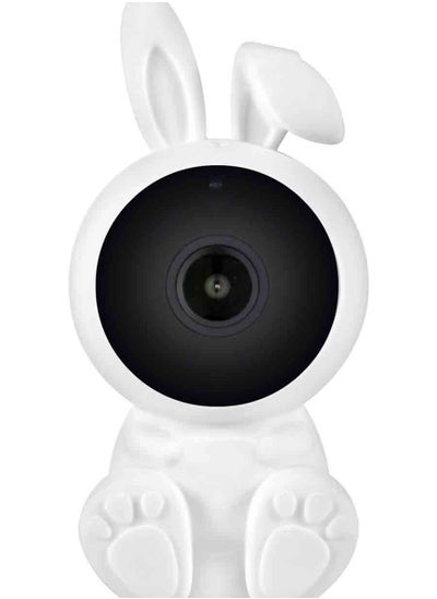 اشتري Powerology Wi-Fi Baby Camera Monitor Your Child in Real-Time - White في الامارات