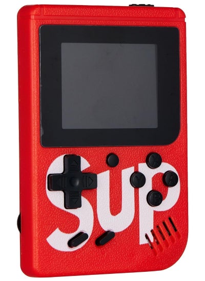 Buy Retro Portable Mini Handheld Game Console Game Box 400 In 1 Games 3.0 Inch For Kids Red in UAE