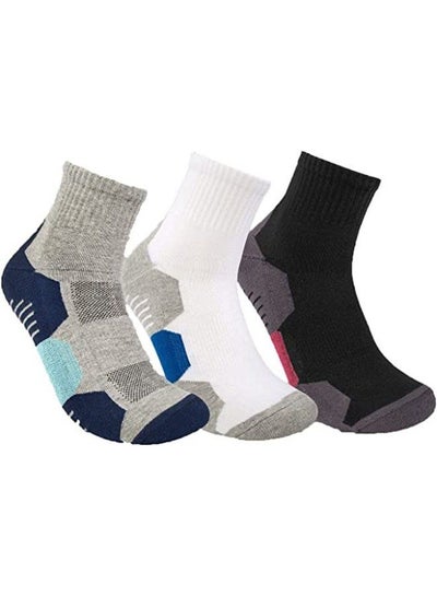 Buy STITCH Men's Pack of 3 Half Terry L-Shape Casual Socks - Draw (6) - 42-45 EU in Egypt