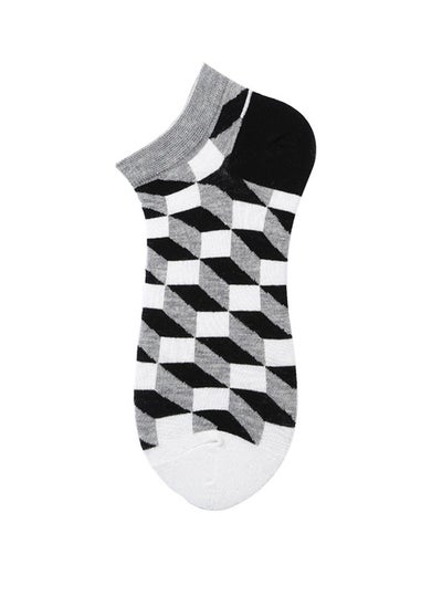 Buy Unisex Absorb Sweat and Deodorize Socks 3 Pairs High Quality Socks One Size Fits All in UAE