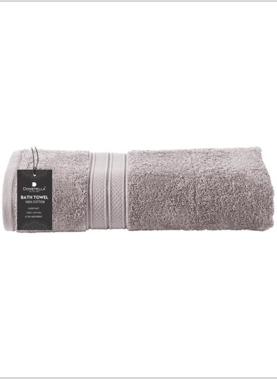 Buy Premium 100 % Combed Cotton 1-Pcs Bath Towel(70 X 140 CM) 600 GSM Large Towel, Highly Absorbent, Quick Dry,Best Towel for Bathroom, Spa And Hotel,Violet Ice in Saudi Arabia