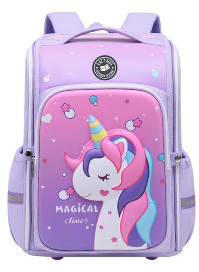 Buy Eazy Kids Back to School 16inch Magical Unicorn School Backpack Pink in UAE