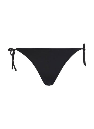 Buy Women's Tie Side Bikini Bottoms - Intense Power, Black in UAE