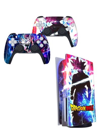 Dragon Ball PS5 Disk Edition Skin Sticker Decal Cover for PlayStation 5  Console+2 Controller