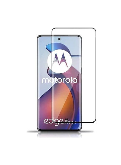 اشتري Motorola Edge 40 Screen Protector, Glass Tempered Bubble Free, Anti-Scratch, Anti-Fingerprint, 9H Hardness 3D Curved Edge Screen Protection  for Moto Edge 40 Accessories في السعودية