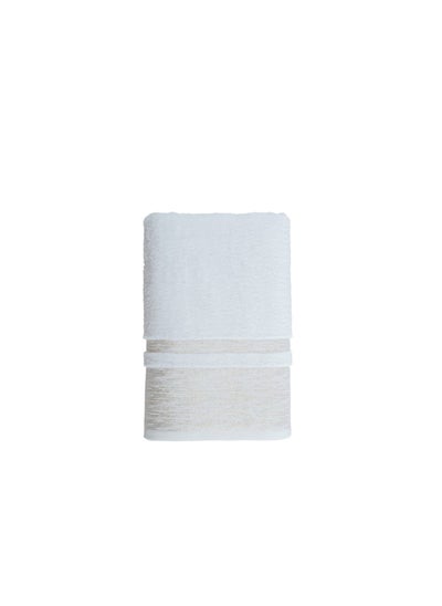 Buy Scarlett Bath Towel 70x140cm - Silver in UAE