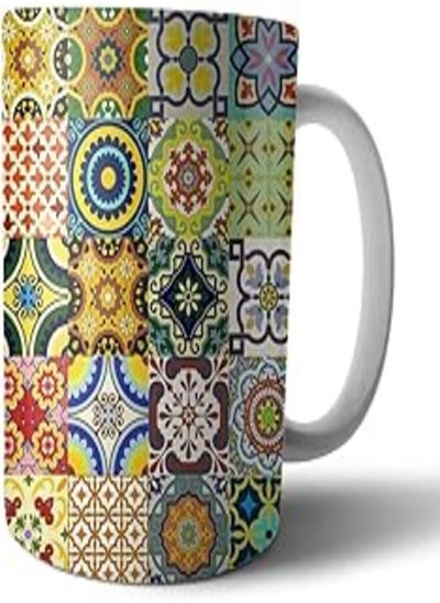 Buy Beit Hosny - Multicolour Ceramic Mug in Egypt