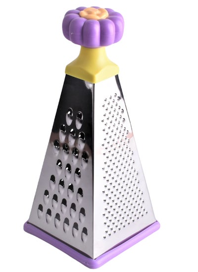 Buy 4-Face Grater Stainless Steel  10X10X23 CM in Saudi Arabia