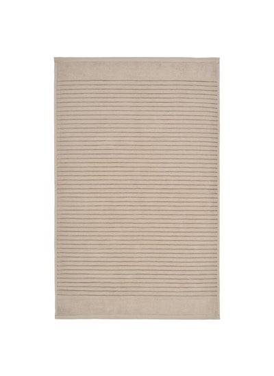 Buy Bath Mat Beige 50X80 Cm in Saudi Arabia