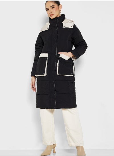 Buy Classic Longline Padded Jacket in Saudi Arabia