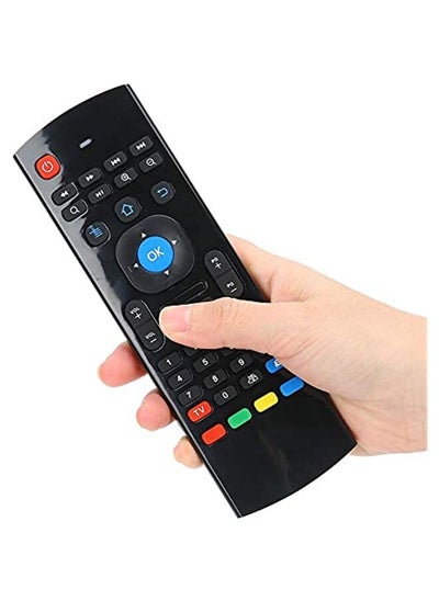 اشتري Bluetooth Remote Air Fly Mouse 2.4G Wireless Remote Control Wireless Keyboard Infrared Remote Control For Tv Pc في الامارات