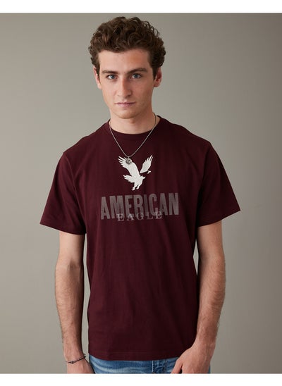 Buy AE Super Soft Logo Graphic T-Shirt in UAE