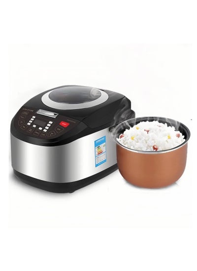 Buy 5L Large Capacity Visual Window Multi-Functional Digital Electric Rice Cooker With 8 Cooking Methods 24 Hour Delay Timer & Auto Keep Warm Function in UAE