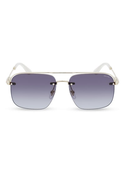 اشتري Men's Rectangular Sunglasses - SPLF72 0300 59 - Lens Size: 59 Mm في الامارات