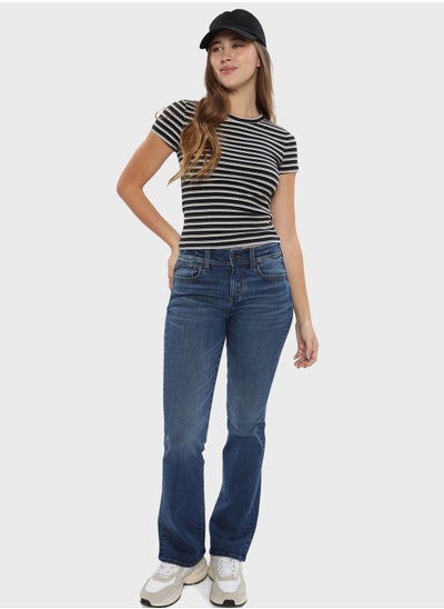 اشتري High Waist Stright Jeans في الامارات