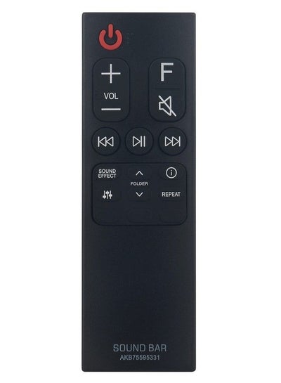 Buy Akb75595331 Replaced Remote Fit For Lg Sound Bar Sl4Y Sl5R Slm4R Sl9Y Spj4S Spj4S S65S3S Sph4Bw Sl5Y Sn7Cy Sl6Y Spl5Bw Sl7Y Sn5Y Sn6Y Sn7R Spn5Bw Spn5Bw S65S3S Snc4R Snh5 S67T2W Dsnh5 in UAE