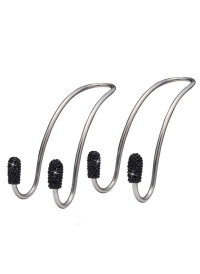 Buy 2 Pack Universal Organizer Car Headrest Hangers Hooks in Saudi Arabia