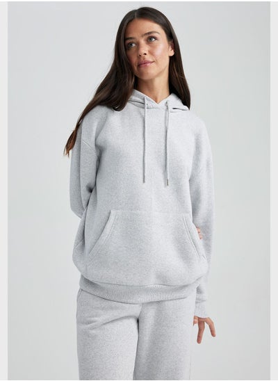 Buy Pocket Detail Hoodie in Saudi Arabia