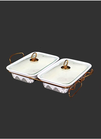 Buy Casserole with container holder for heating food in hotels and restaurants, for tasting enthusiasts and events. (12 cm) in Saudi Arabia