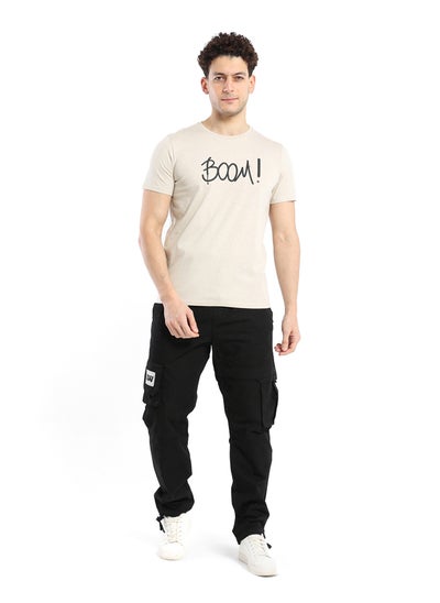 Buy Men R Neck Half Sleeves T-shirt in Egypt