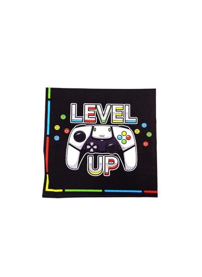 Buy Level Up Paper Napkins 33x33cm 2 Ply Pack of 12 Elevate Your Table Setting with Style in UAE