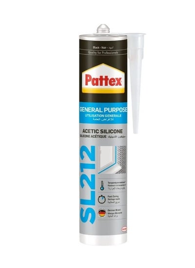 Buy Pattex SL212 Silicone, 280 ml, White in UAE