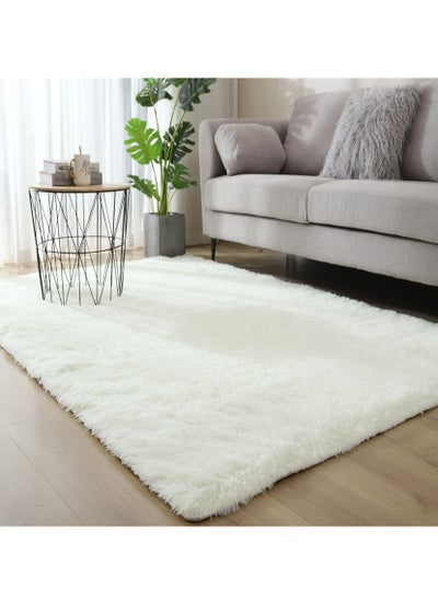 Buy Soft Rugs Fluffy Carpets Tie-Dye Rugs for Living Room Bedroom Nursery Home Decor Non-Slip Machine Washable Carpet Home Decorative Carpet 100x160 cm in UAE