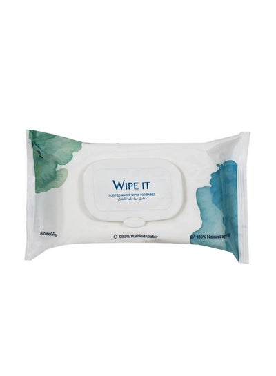 Buy Purified Water Baby Wipes, 60 Wipes in Egypt
