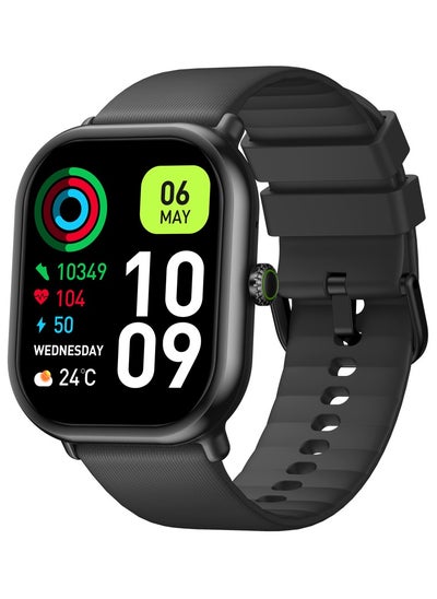 Buy Smart Watch AMOLED 260mAh Smart Watches for Men Women Bluetooth Make/Answer Calls Fitness Modes and  Sleep Modes Multi-app Message Reminder Multi Language Black in UAE