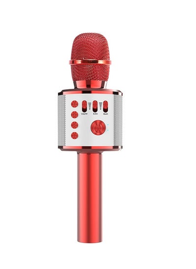 Buy Wireless Bluetooth Karaoke Microphone, 3-in-1 Portable Handheld Mic Speaker Machine for All Smartphones, for Girls Boys Kids Adults All Age in UAE