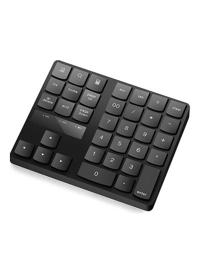 Buy 2.4G Wireless 35 Keys USB Numeric Keypad Black in UAE