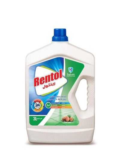 Buy Rentol Disinfectant Pine 3 Ltr in Saudi Arabia