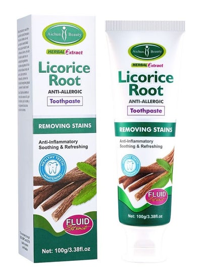 Buy Licorice Root Toothpaste 100g in UAE