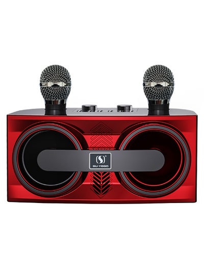 اشتري Smart Berry M25 Karaoke Speaker Bluetooth Wireless Mic Excellent Sound More Outstanding And Easy To Control Various في الامارات