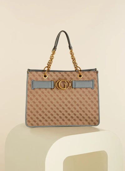 Buy Guess Light Blue Aviana Tote Bag for Women JB841423 in UAE