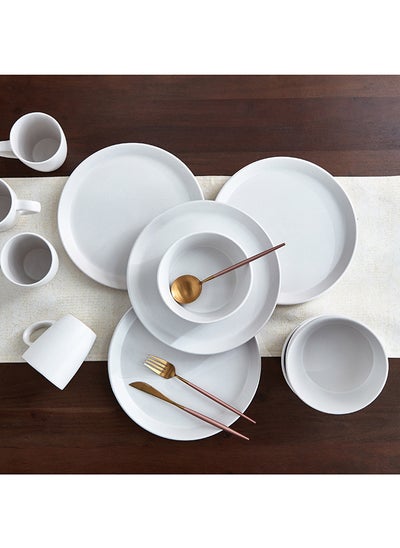 Buy Eleganza 12-Piece Dinner Set 26x1.5 cm in UAE