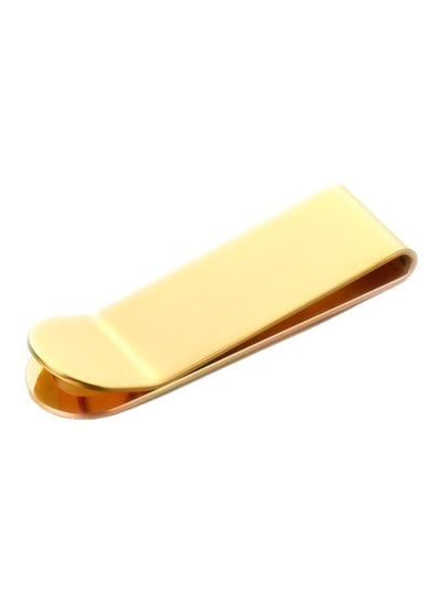 Buy Money Clip Credit Card Holder Gold in UAE