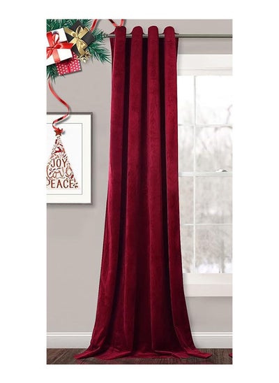 Buy Elegant Velvet Thermal Insulated Curtain for Living Room With Steel Grommets 1 panels in Egypt